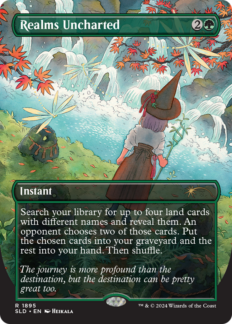 Realms Uncharted (Rainbow Foil) [Secret Lair Drop Series] | Anubis Games and Hobby