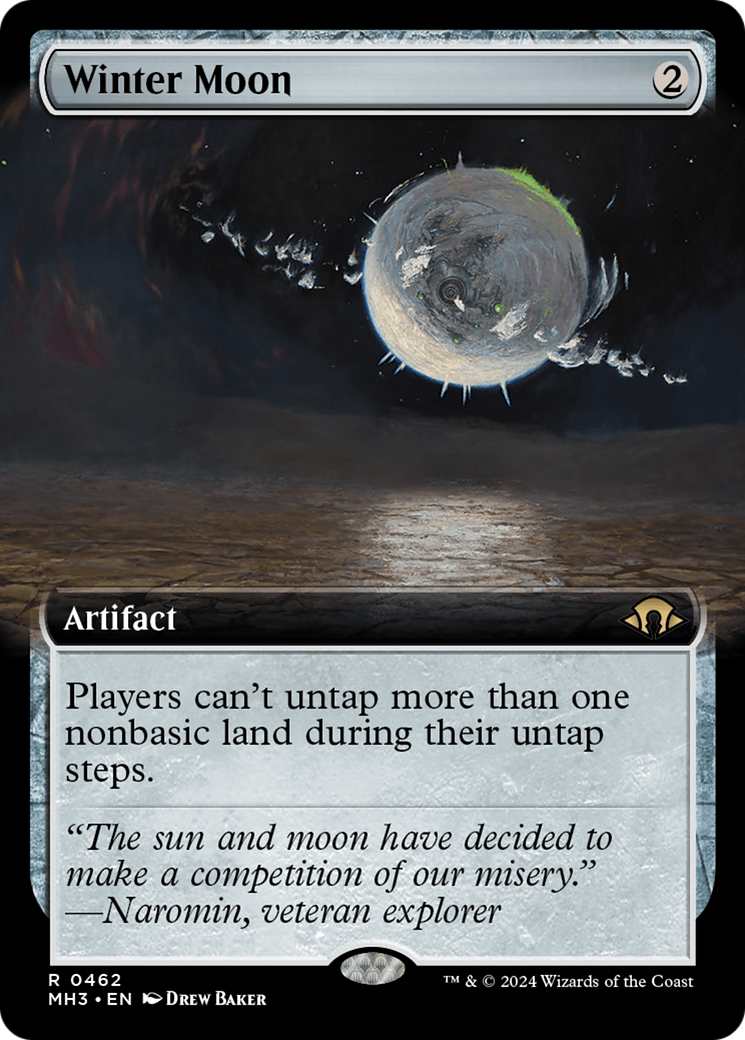 Winter Moon (Extended Art) [Modern Horizons 3] | Anubis Games and Hobby