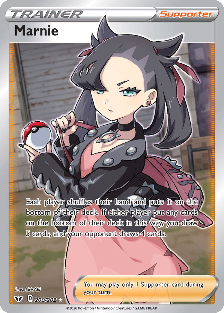 Marnie (200/202) [Sword & Shield: Base Set] | Anubis Games and Hobby