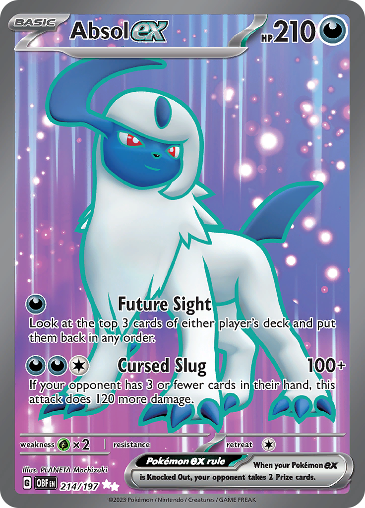 Absol ex (214/197) [Scarlet & Violet: Obsidian Flames] | Anubis Games and Hobby