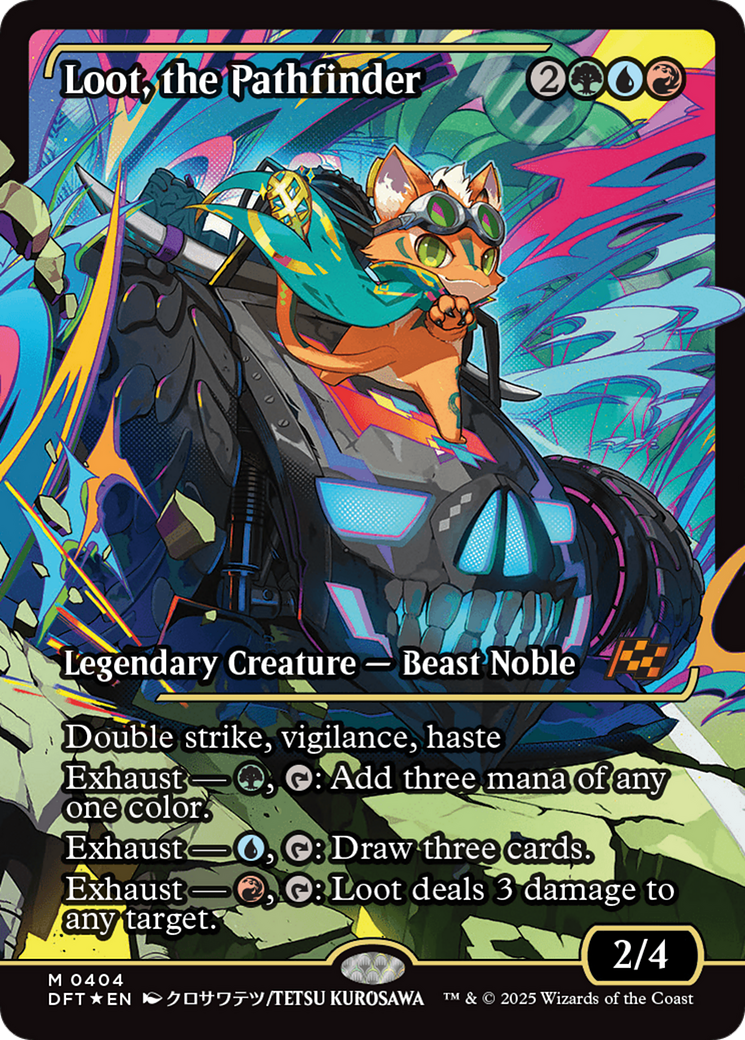 Loot, the Pathfinder (Showcase) [Aetherdrift] | Anubis Games and Hobby