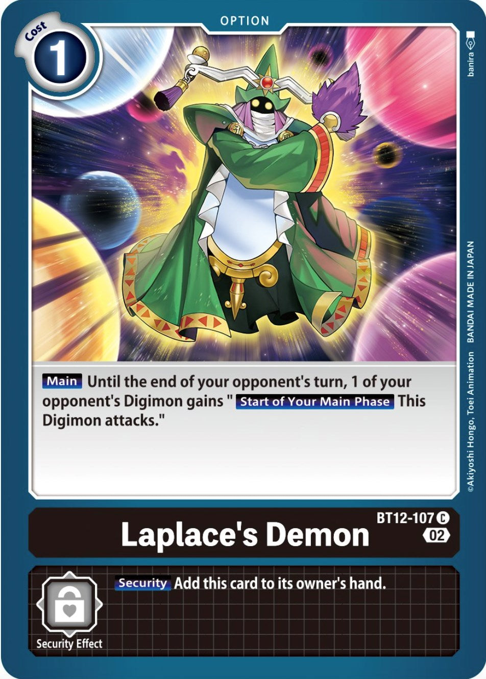 Laplace's Demon [BT12-107] [Across Time] | Anubis Games and Hobby