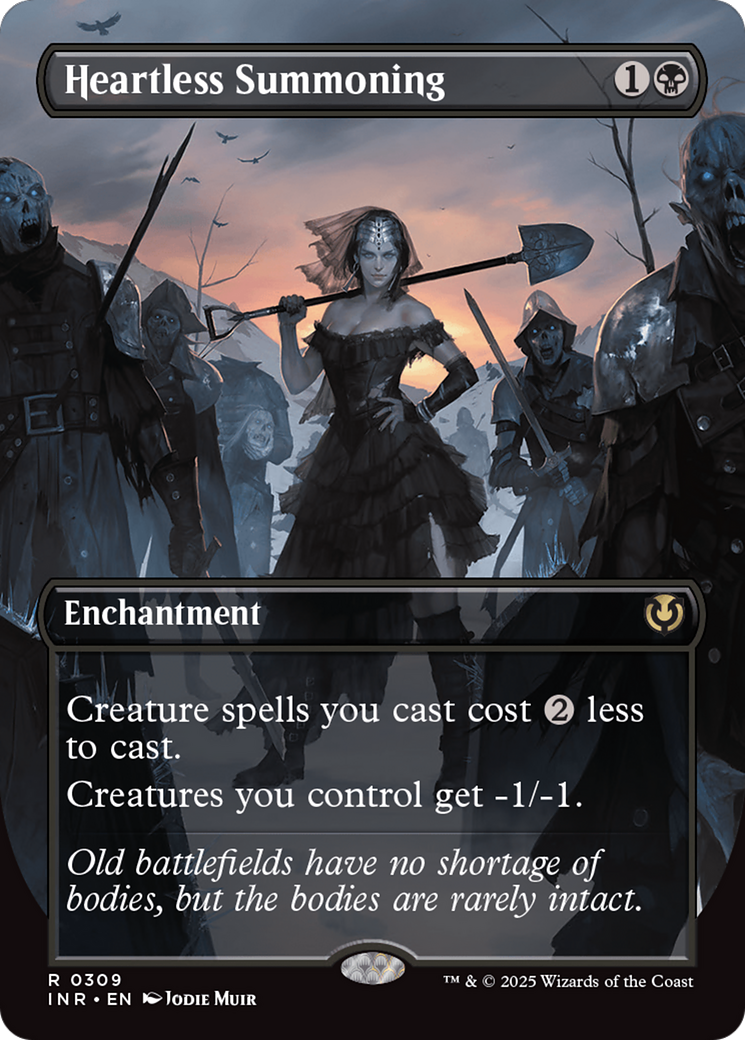 Heartless Summoning (Borderless) [Innistrad Remastered] | Anubis Games and Hobby