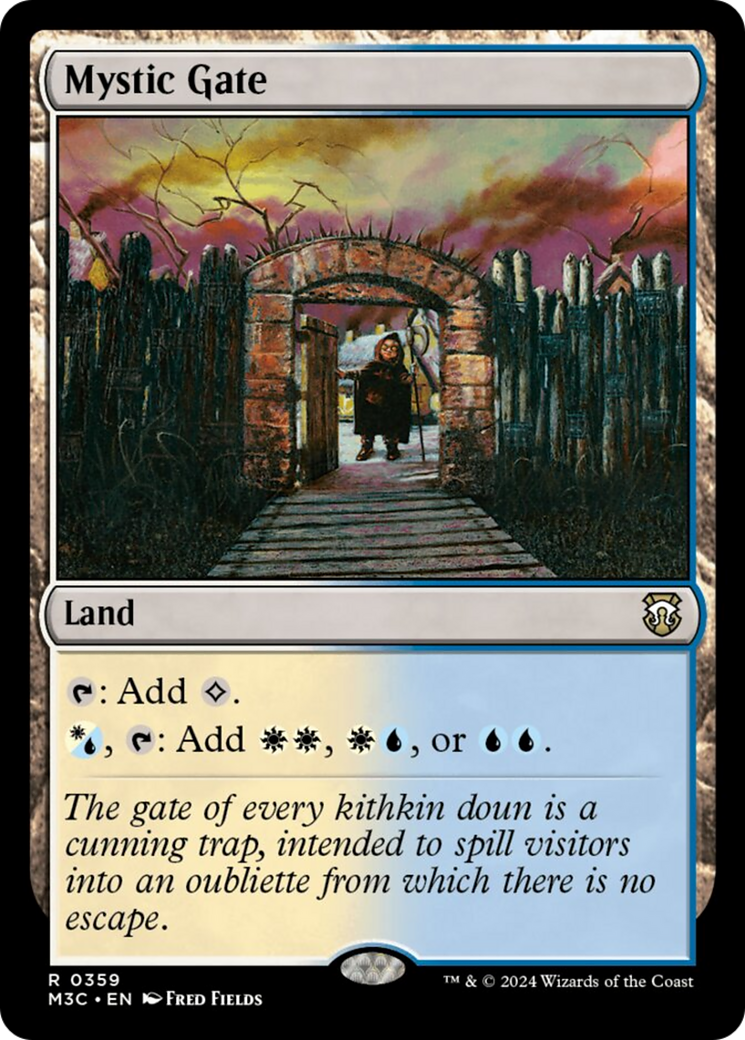 Mystic Gate (Ripple Foil) [Modern Horizons 3 Commander] | Anubis Games and Hobby