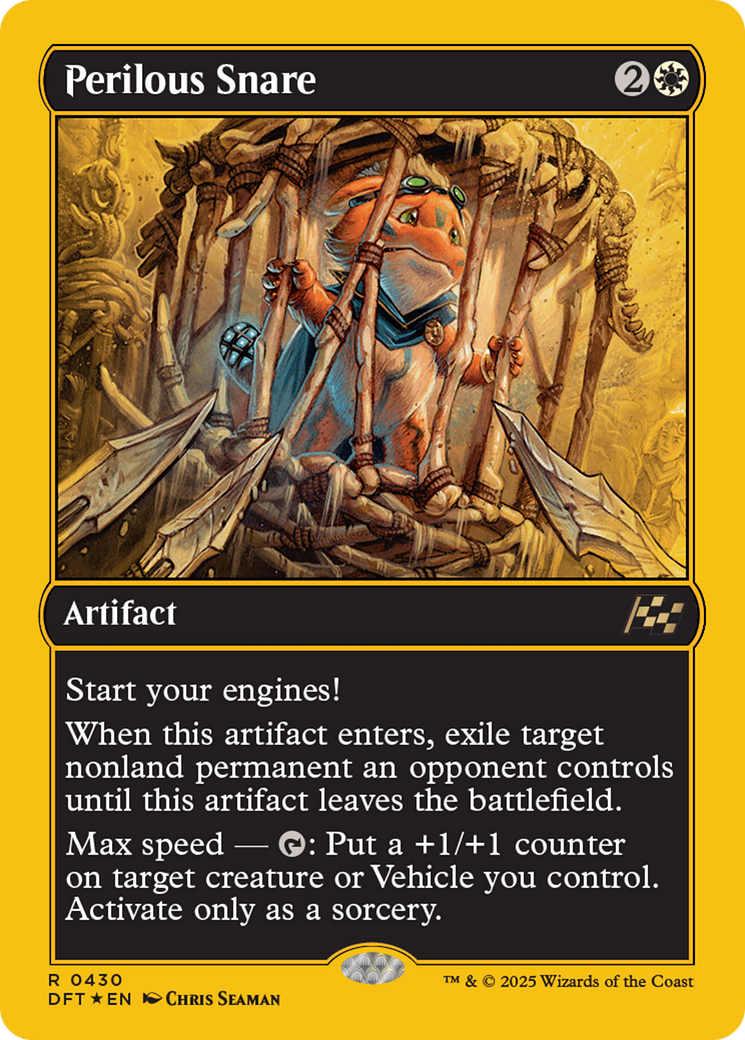 Perilous Snare (First-Place Foil) [Aetherdrift] | Anubis Games and Hobby