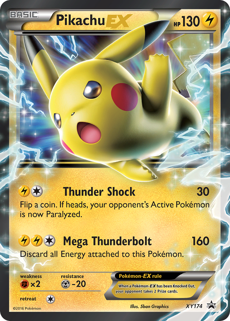 Pikachu EX (XY174) [XY: Black Star Promos] | Anubis Games and Hobby