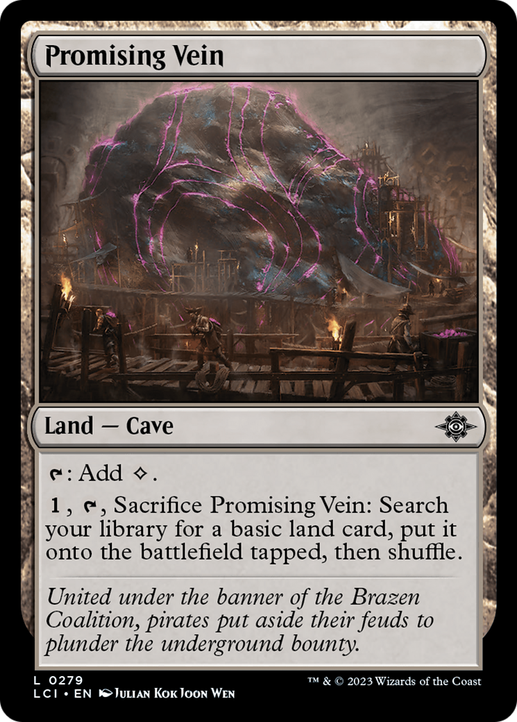 Promising Vein [The Lost Caverns of Ixalan] | Anubis Games and Hobby