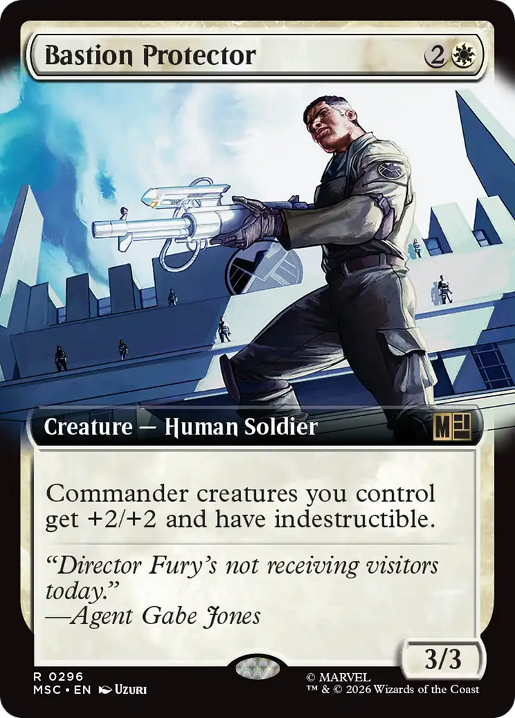 Bastion Protector (Extended Art) [Marvel Super Heroes Commander] | Anubis Games and Hobby