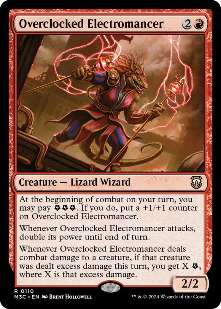 Overclocked Electromancer [Modern Horizons 3 Commander] | Anubis Games and Hobby