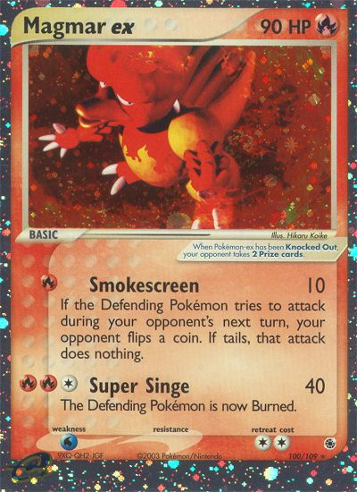 Magmar ex (100/109) [EX: Ruby & Sapphire] | Anubis Games and Hobby