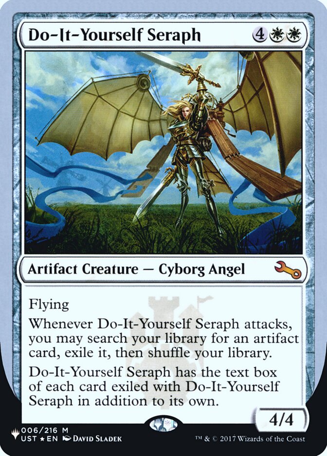 Do-It-Yourself Seraph (Unfinity Foil Edition) [The List] | Anubis Games and Hobby