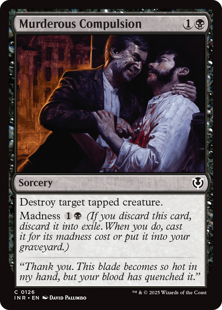 Murderous Compulsion [Innistrad Remastered] | Anubis Games and Hobby