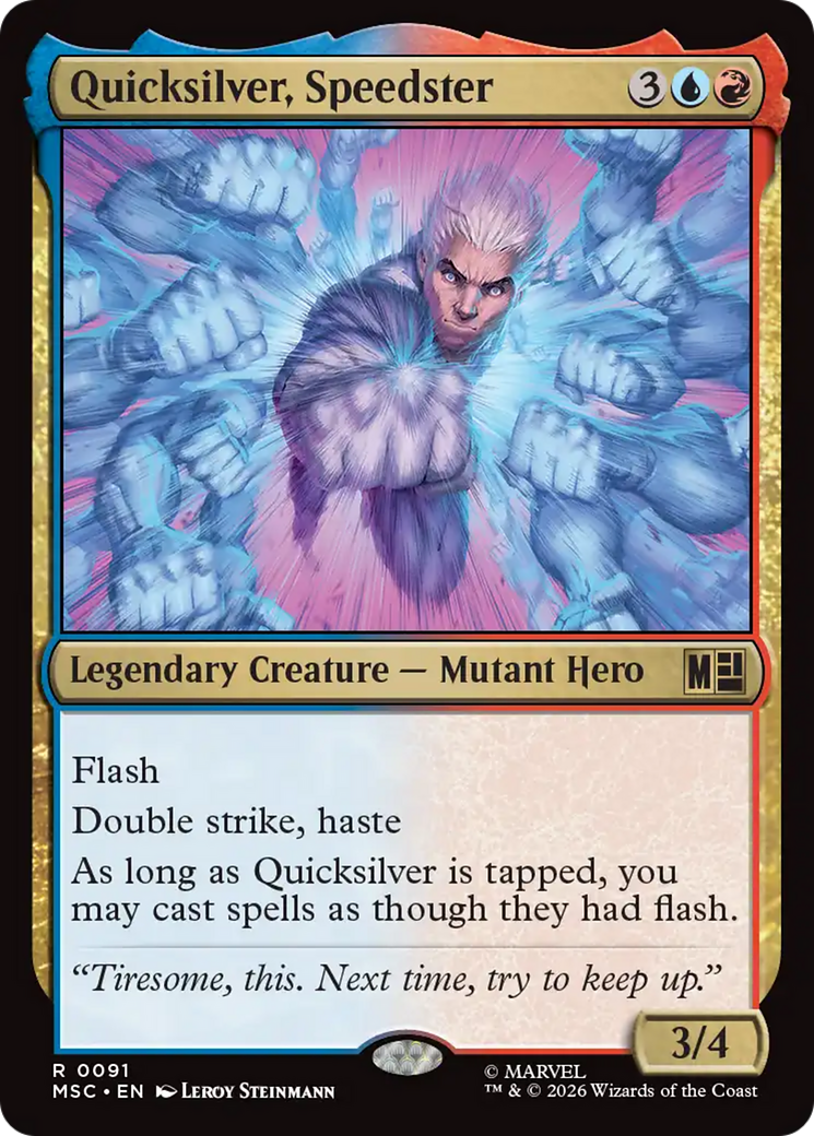 Quicksilver, Speedster [Marvel Super Heroes Commander] | Anubis Games and Hobby