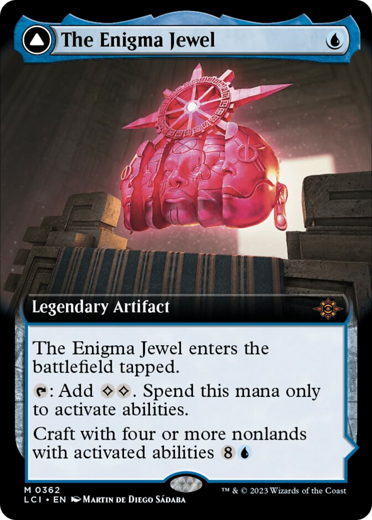 The Enigma Jewel // Locus of Enlightenment (Extended Art) [The Lost Caverns of Ixalan] | Anubis Games and Hobby