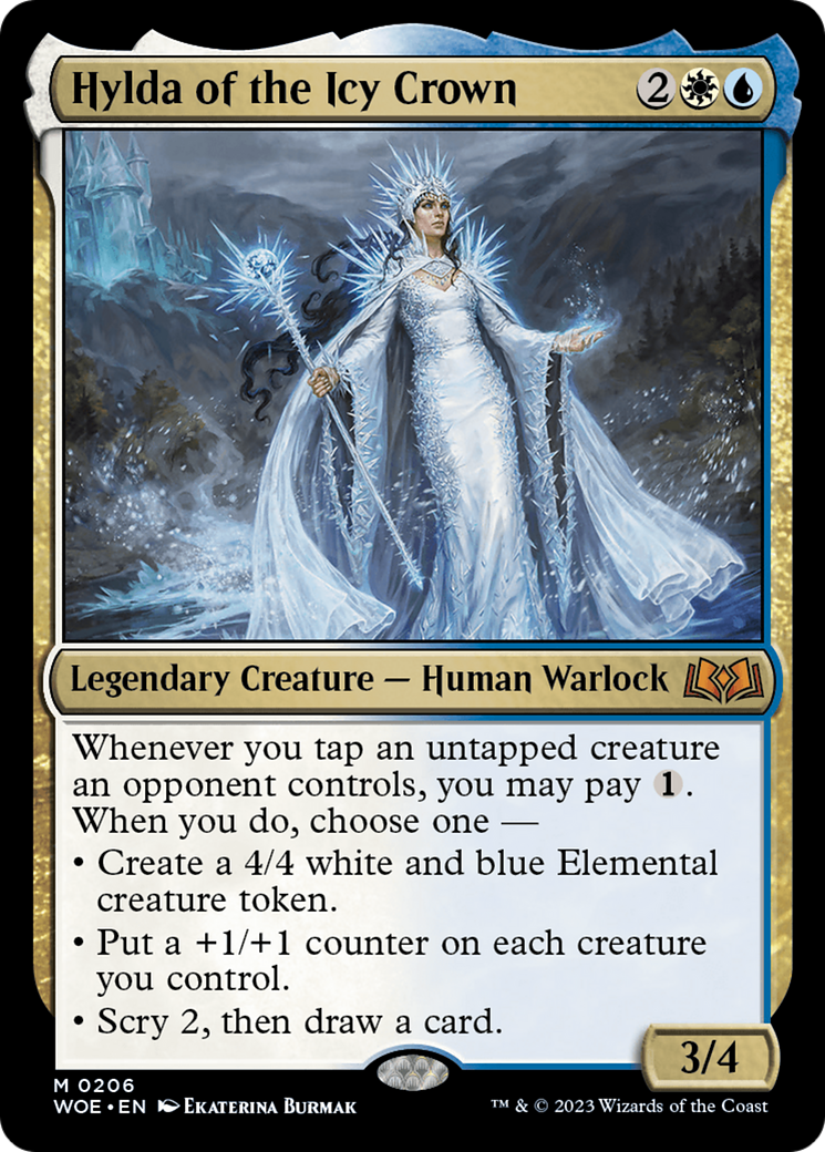 Hylda of the Icy Crown [Wilds of Eldraine] | Anubis Games and Hobby
