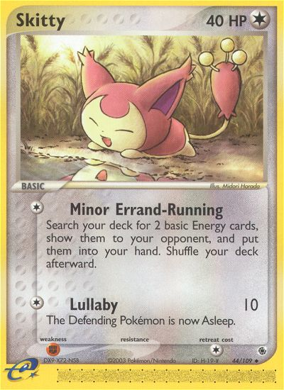 Skitty (44/109) [EX: Ruby & Sapphire] | Anubis Games and Hobby