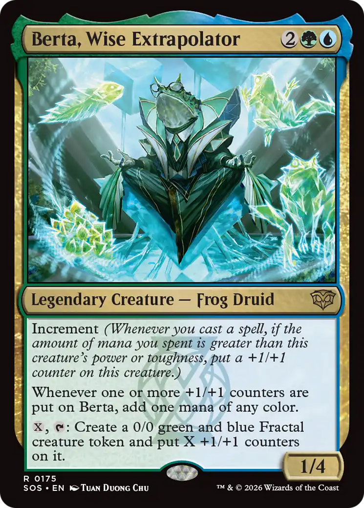 Berta, Wise Extrapolator [Secrets of Strixhaven] | Anubis Games and Hobby