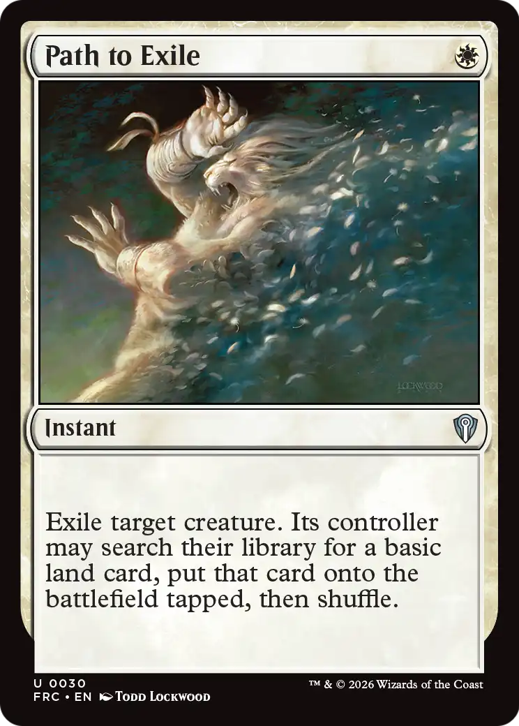 Path to Exile [Reality Fracture Commander] | Anubis Games and Hobby