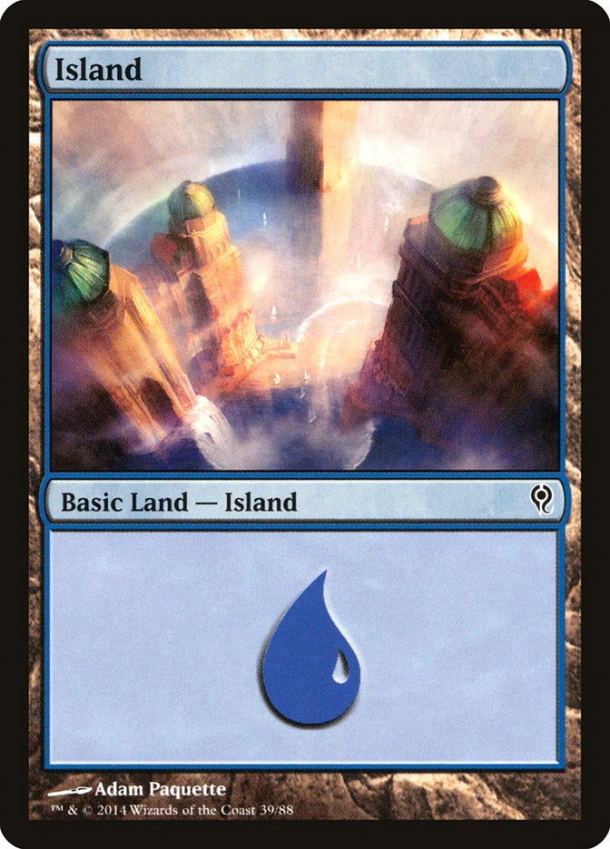 Island (39) [Duel Decks: Jace vs. Vraska] | Anubis Games and Hobby