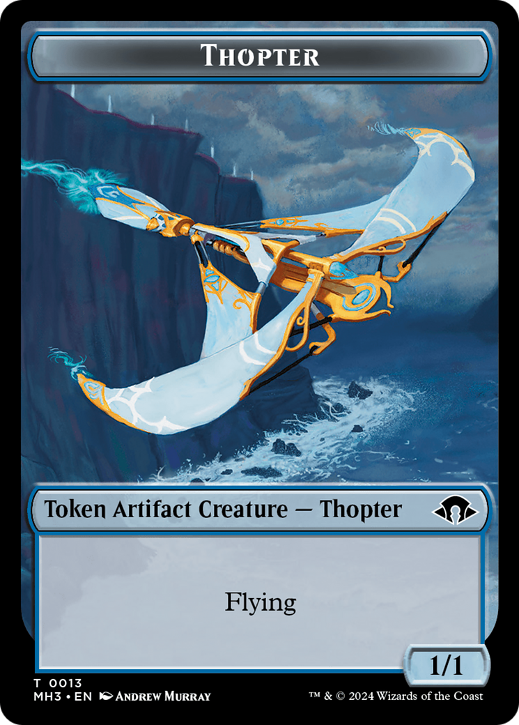 Thopter Token [Modern Horizons 3 Tokens] | Anubis Games and Hobby
