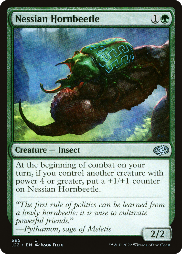Nessian Hornbeetle [Jumpstart 2022] | Anubis Games and Hobby
