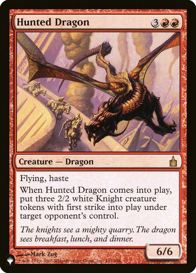 Hunted Dragon [The List] | Anubis Games and Hobby