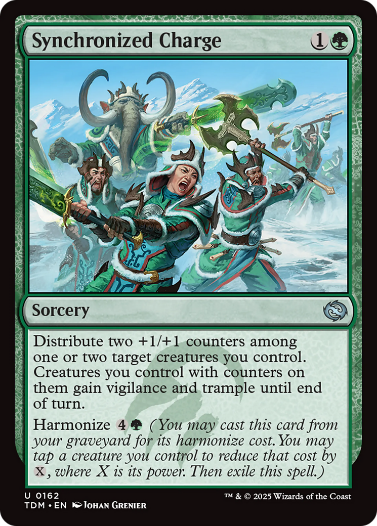 Synchronized Charge [Tarkir: Dragonstorm] | Anubis Games and Hobby