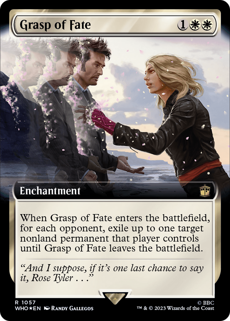 Grasp of Fate (Extended Art) (Surge Foil) [Doctor Who] | Anubis Games and Hobby