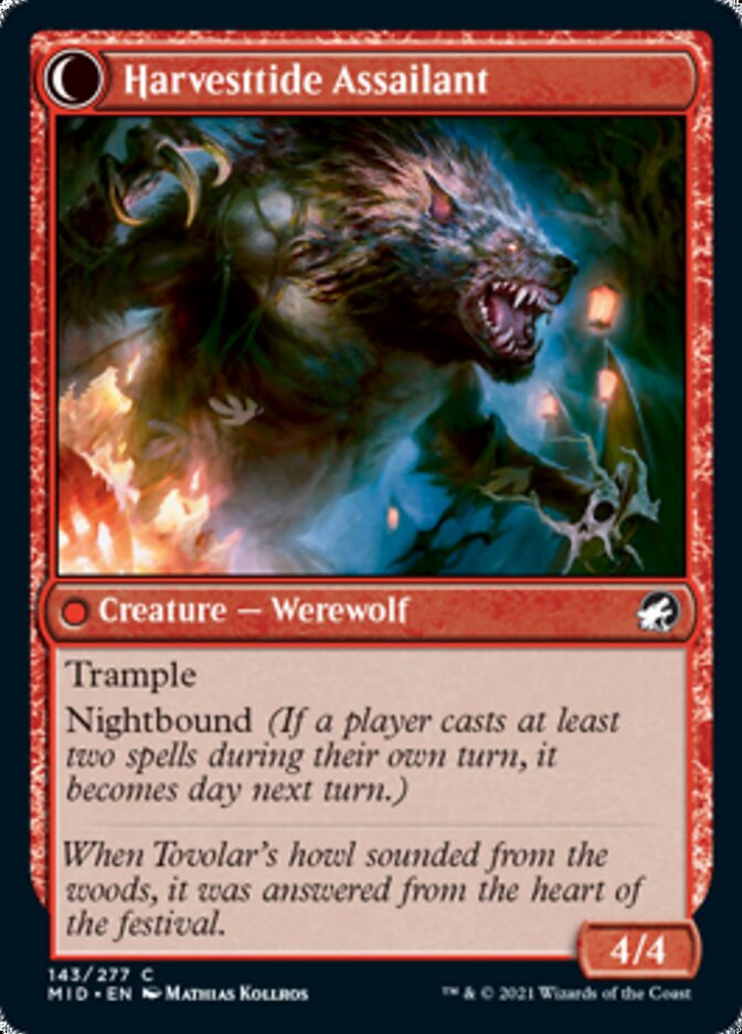 Harvesttide Infiltrator // Harvesttide Assailant [Innistrad: Midnight Hunt] | Anubis Games and Hobby