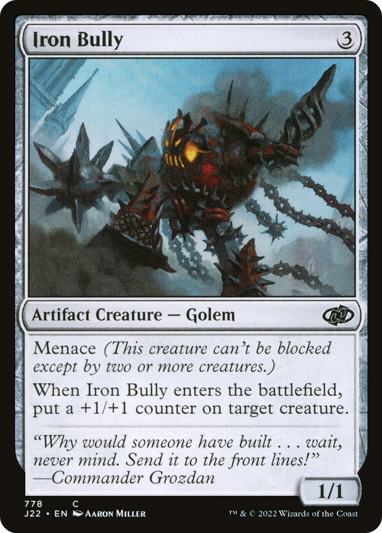 Iron Bully [Jumpstart 2022] | Anubis Games and Hobby