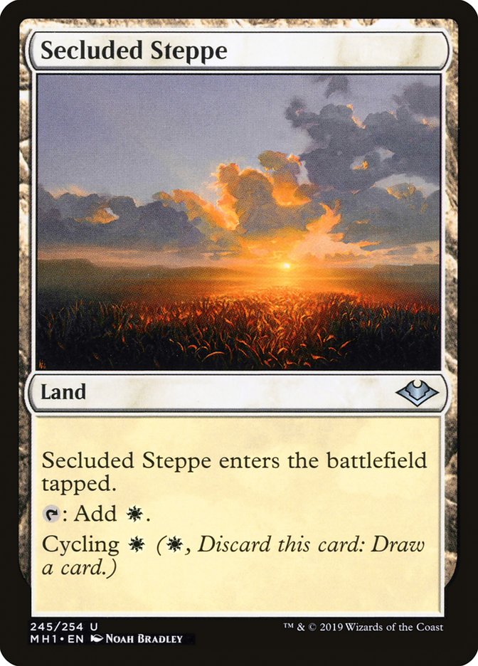 Secluded Steppe [Modern Horizons] | Anubis Games and Hobby