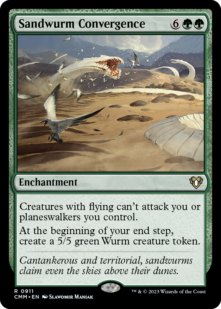 Sandwurm Convergence [Commander Masters] | Anubis Games and Hobby