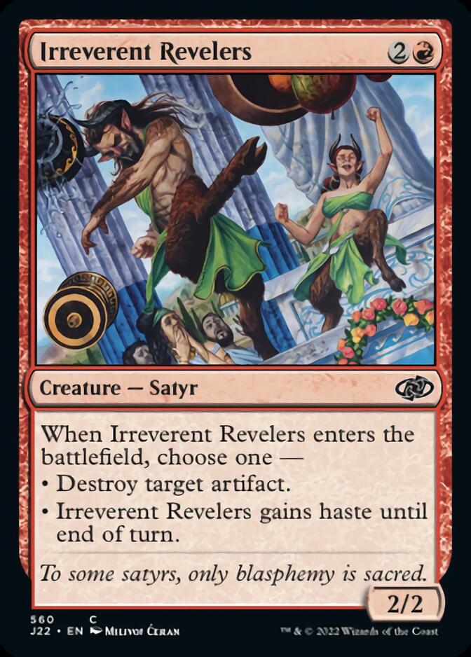 Irreverent Revelers [Jumpstart 2022] | Anubis Games and Hobby