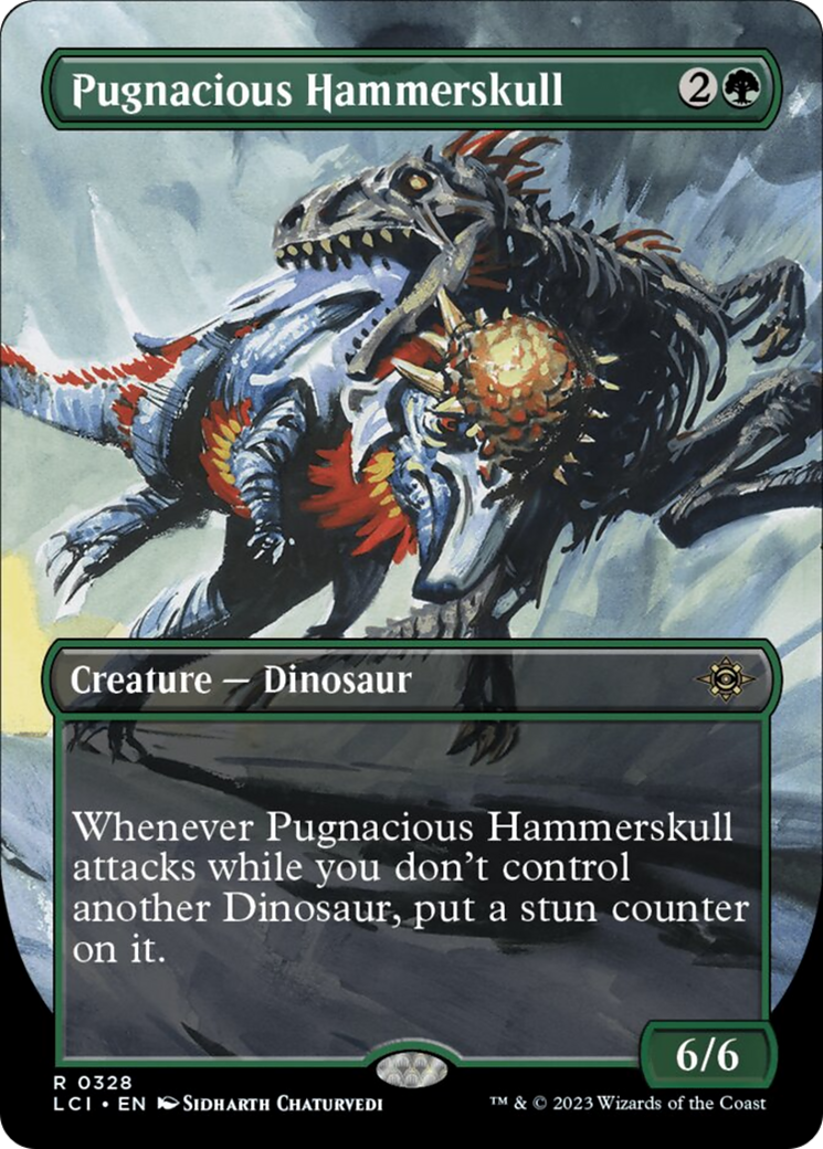 Pugnacious Hammerskull (Borderless) [The Lost Caverns of Ixalan] | Anubis Games and Hobby