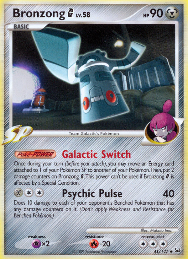 Bronzong G (41/127) [Platinum: Base Set] | Anubis Games and Hobby