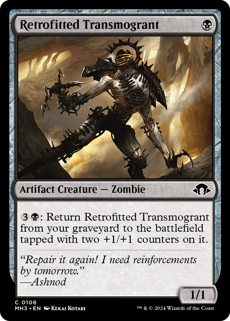 Retrofitted Transmogrant [Modern Horizons 3] | Anubis Games and Hobby