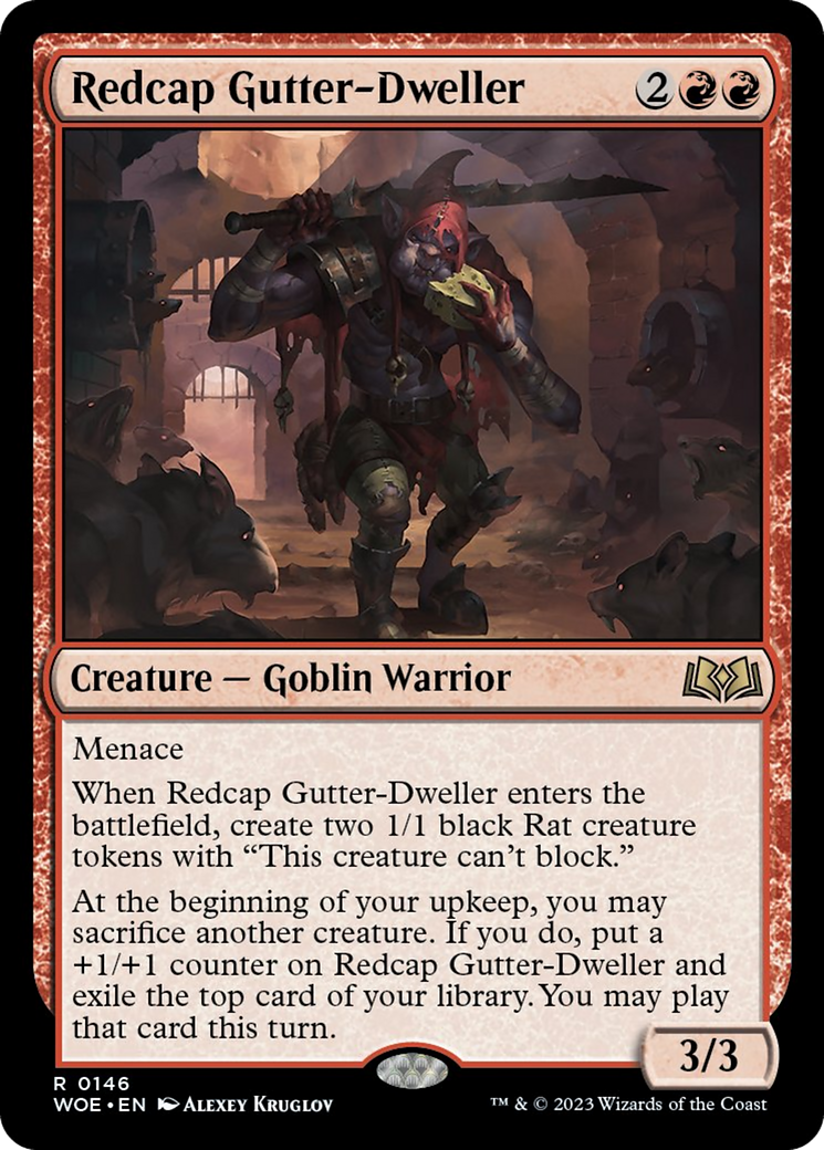 Redcap Gutter-Dweller [Wilds of Eldraine] | Anubis Games and Hobby