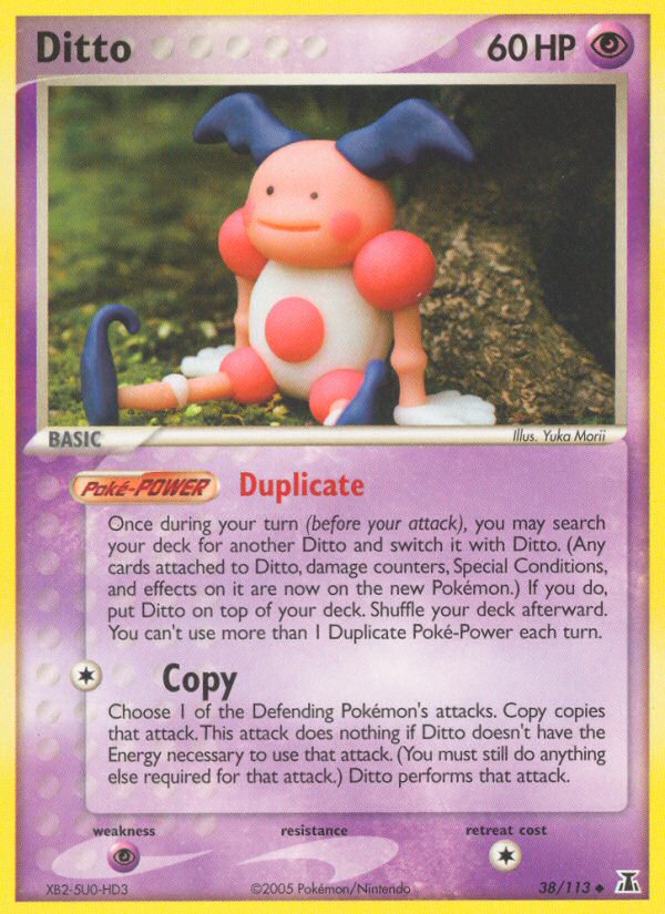 Ditto (38/113) [EX: Delta Species] | Anubis Games and Hobby