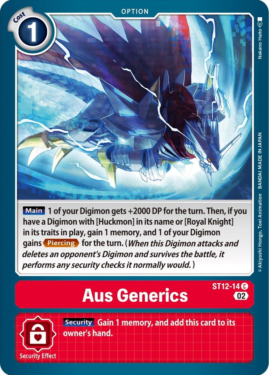 Aus Generics [ST12-14] [Starter Deck: Jesmon] | Anubis Games and Hobby