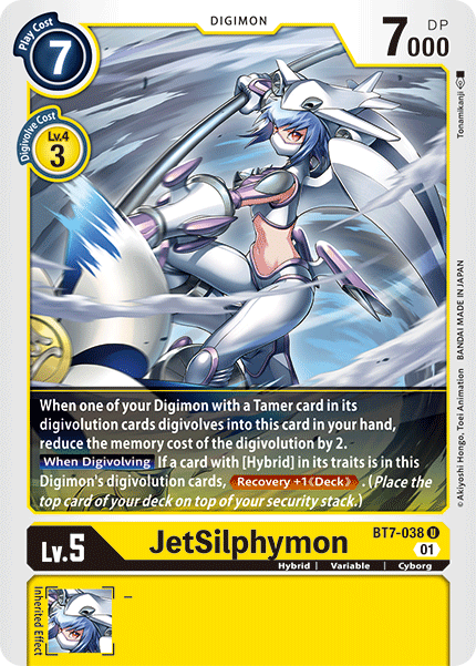 JetSilphymon [BT7-038] [Next Adventure] | Anubis Games and Hobby