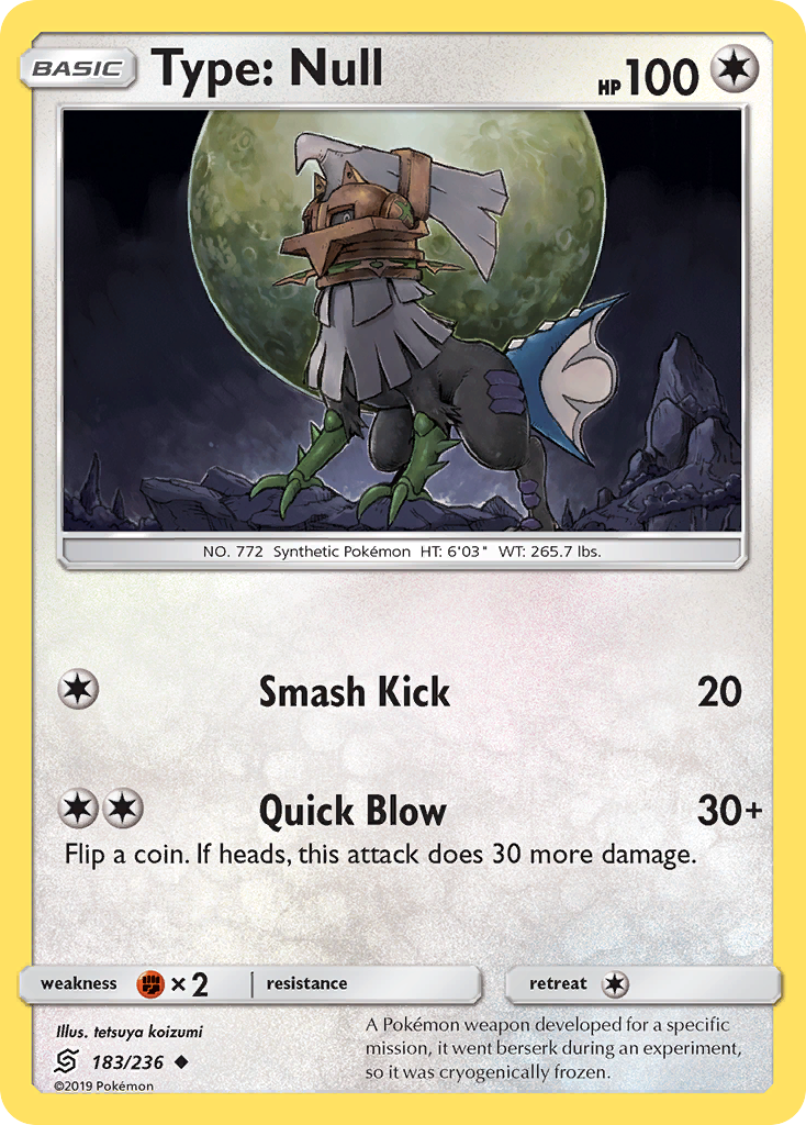 Type: Null (183/236) [Sun & Moon: Unified Minds] | Anubis Games and Hobby