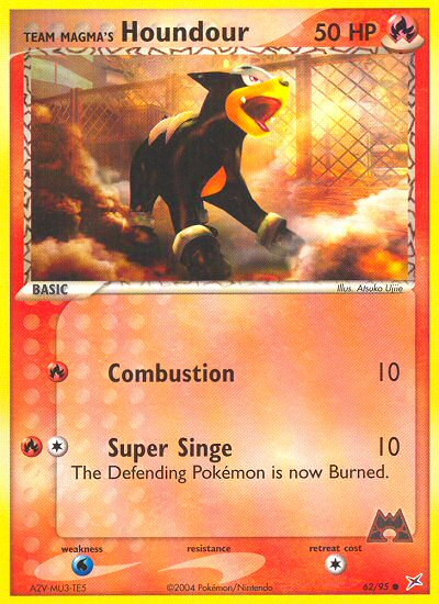 Team Magma's Houndour (62/95) [EX: Team Magma vs Team Aqua] | Anubis Games and Hobby