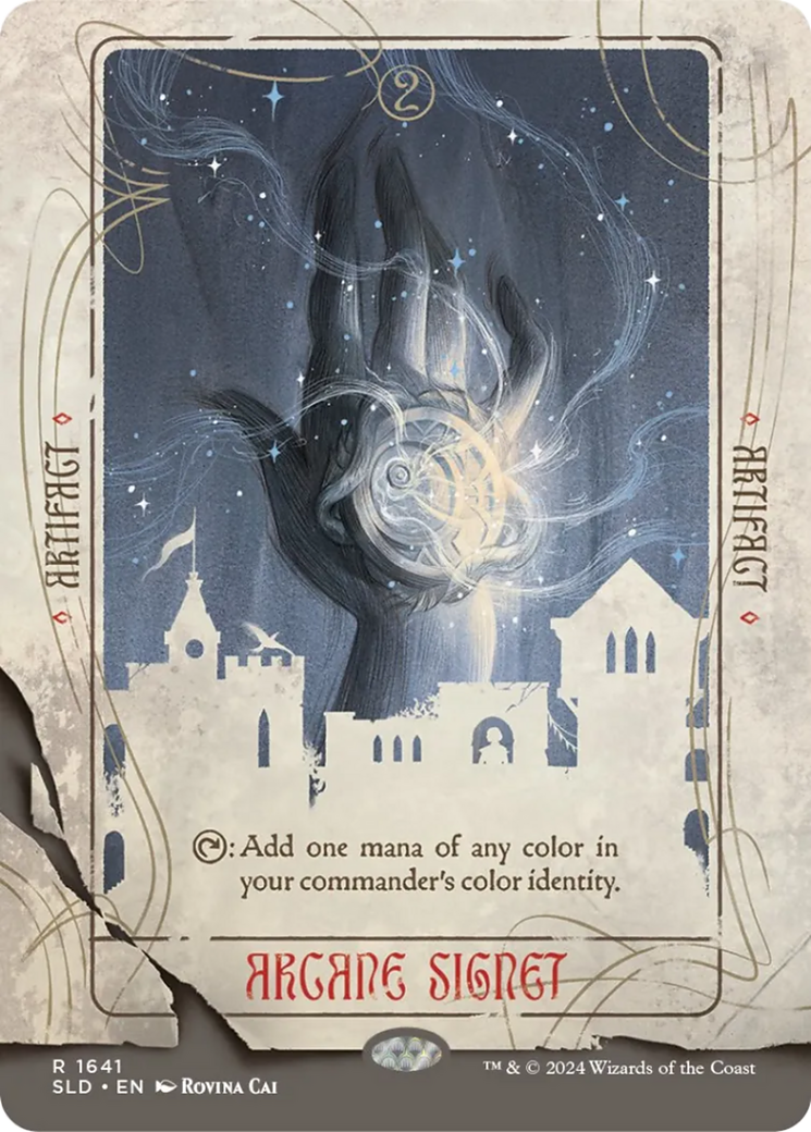 Arcane Signet (1641) (Rainbow Foil) [Secret Lair Drop Series] | Anubis Games and Hobby