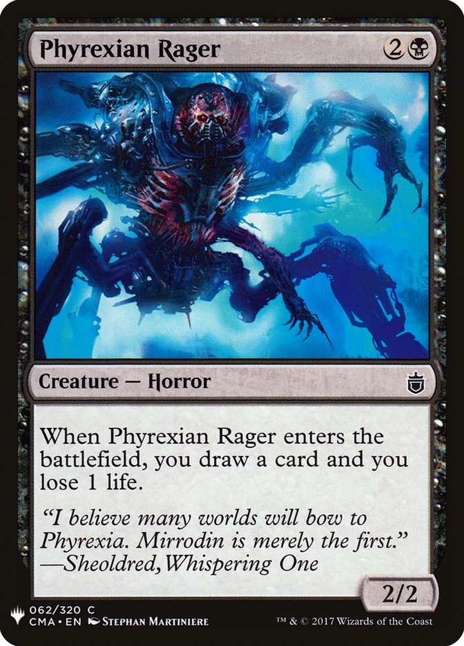 Phyrexian Rager [Mystery Booster] | Anubis Games and Hobby