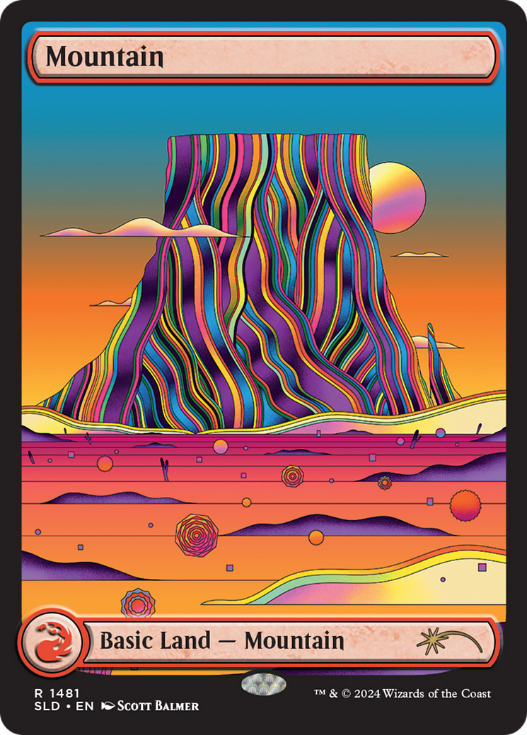 Mountain (1481) [Secret Lair Drop Series] | Anubis Games and Hobby