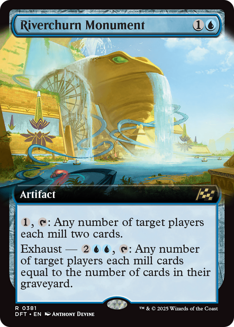 Riverchurn Monument (Extended Art) [Aetherdrift] | Anubis Games and Hobby