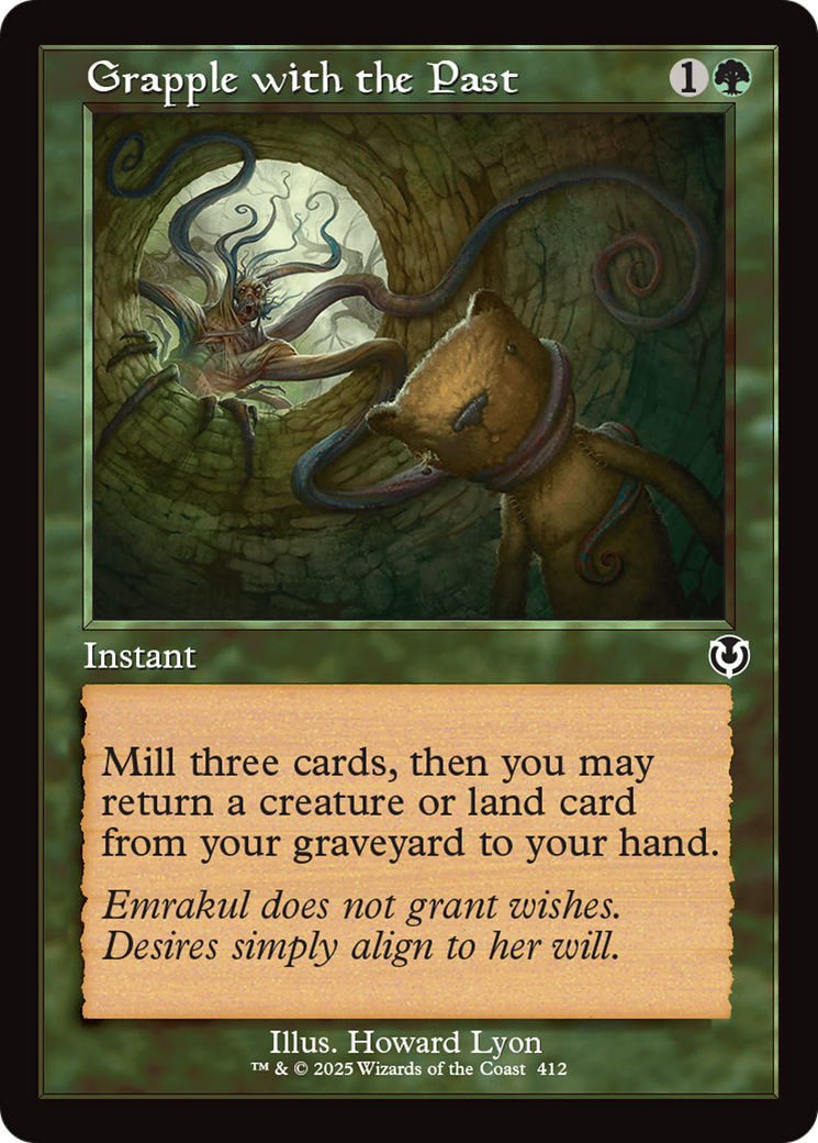 Grapple with the Past (Retro Frame) [Innistrad Remastered] | Anubis Games and Hobby