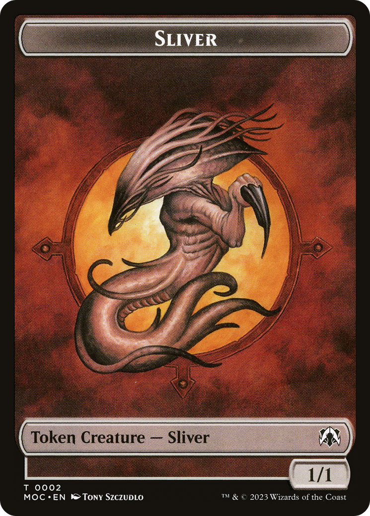 Saproling // Sliver Double-Sided Token [The List] | Anubis Games and Hobby