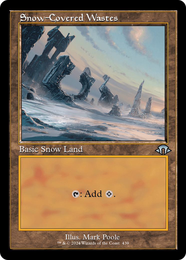 Snow-Covered Wastes (Retro) [Modern Horizons 3] | Anubis Games and Hobby