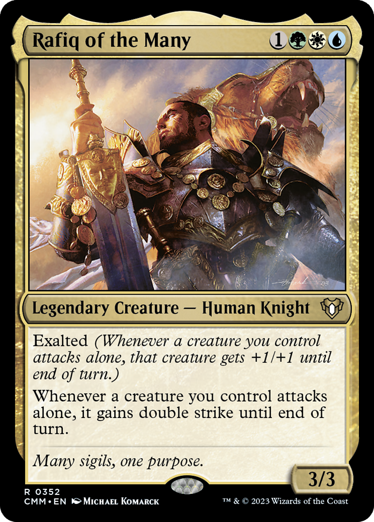 Rafiq of the Many [Commander Masters] | Anubis Games and Hobby